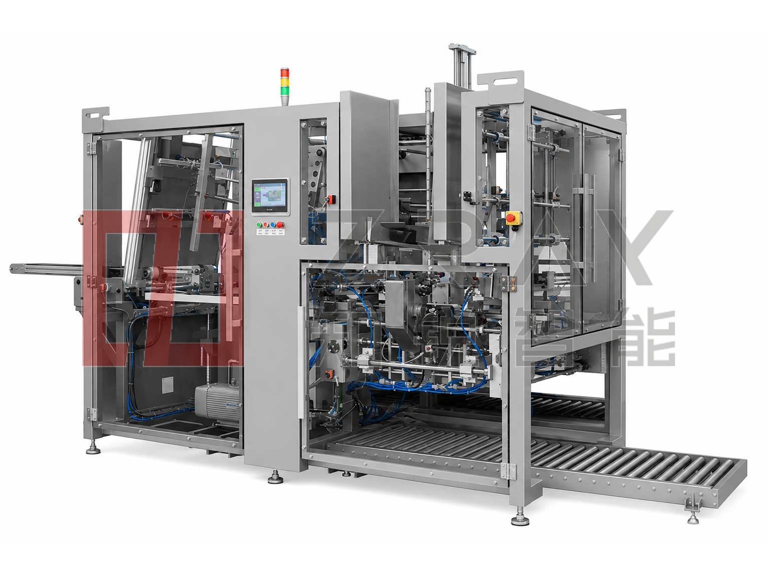 Three-Piece Carton & Case Erector Machine